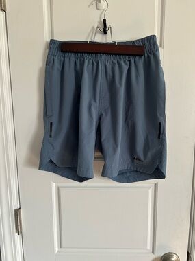 Mitre Men's Performance Athletic Shorts Steel Blue Small